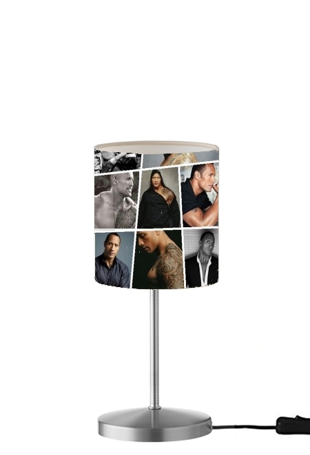 Lampe The Rock Collage