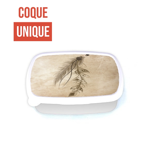 Lunch Box Boho Feather