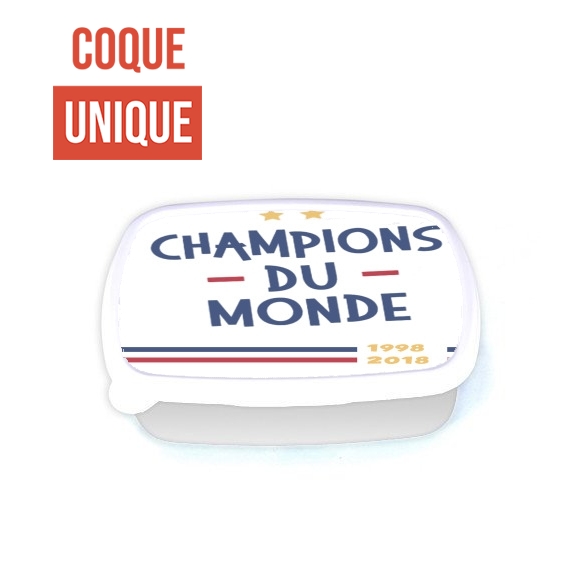 Lunch Champion du monde 2018 Supporter France