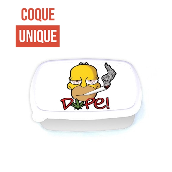 Lunch Homer Dope Weed Smoking Cannabis
