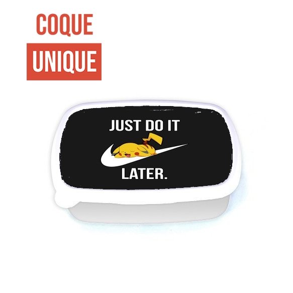 Lunch Box Nike Parody Just Do it Later X Pikachu