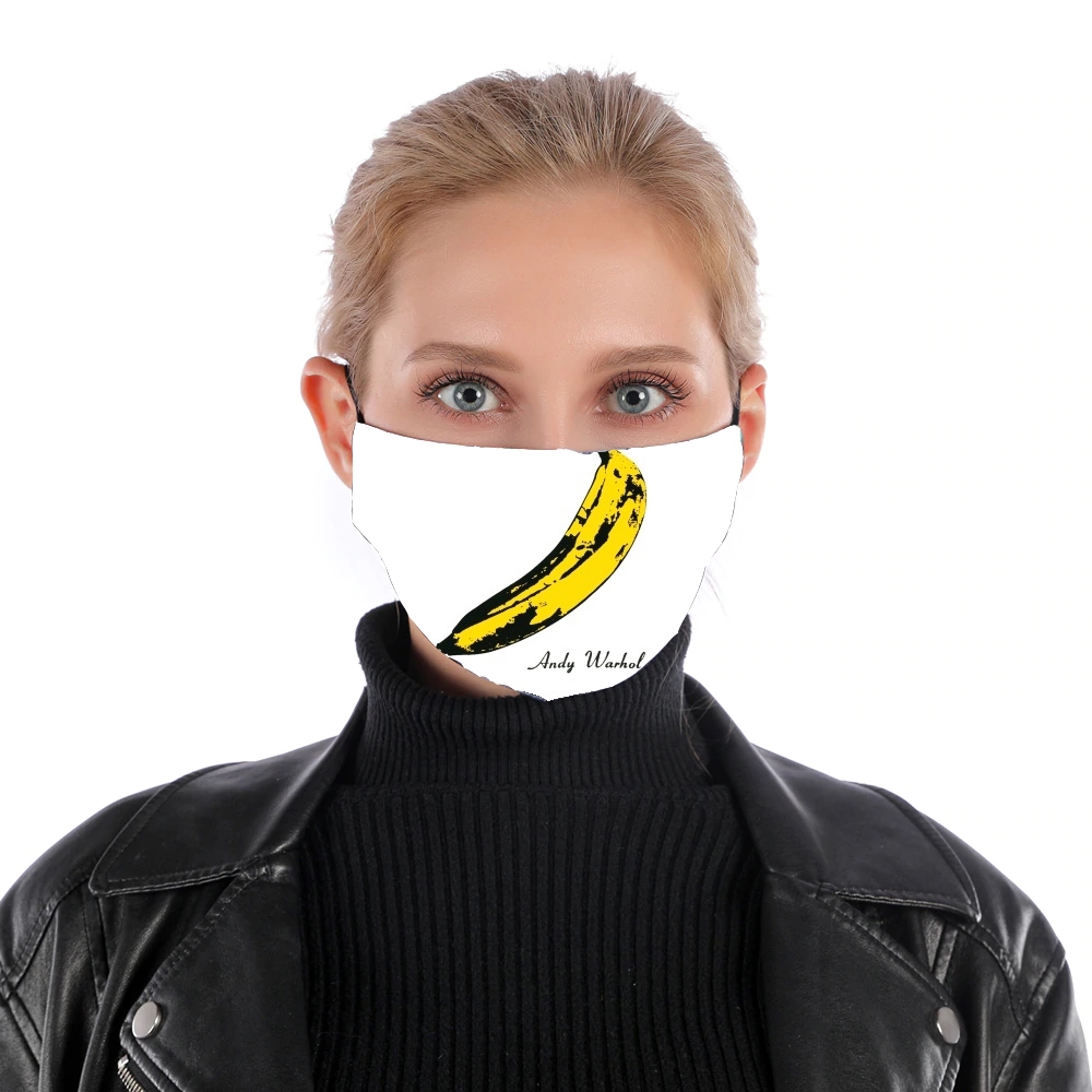 Masque Andy Warhol Banana
