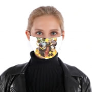 mask-tissu-protection-antivirus Assassination Classroom Koro-sensei
