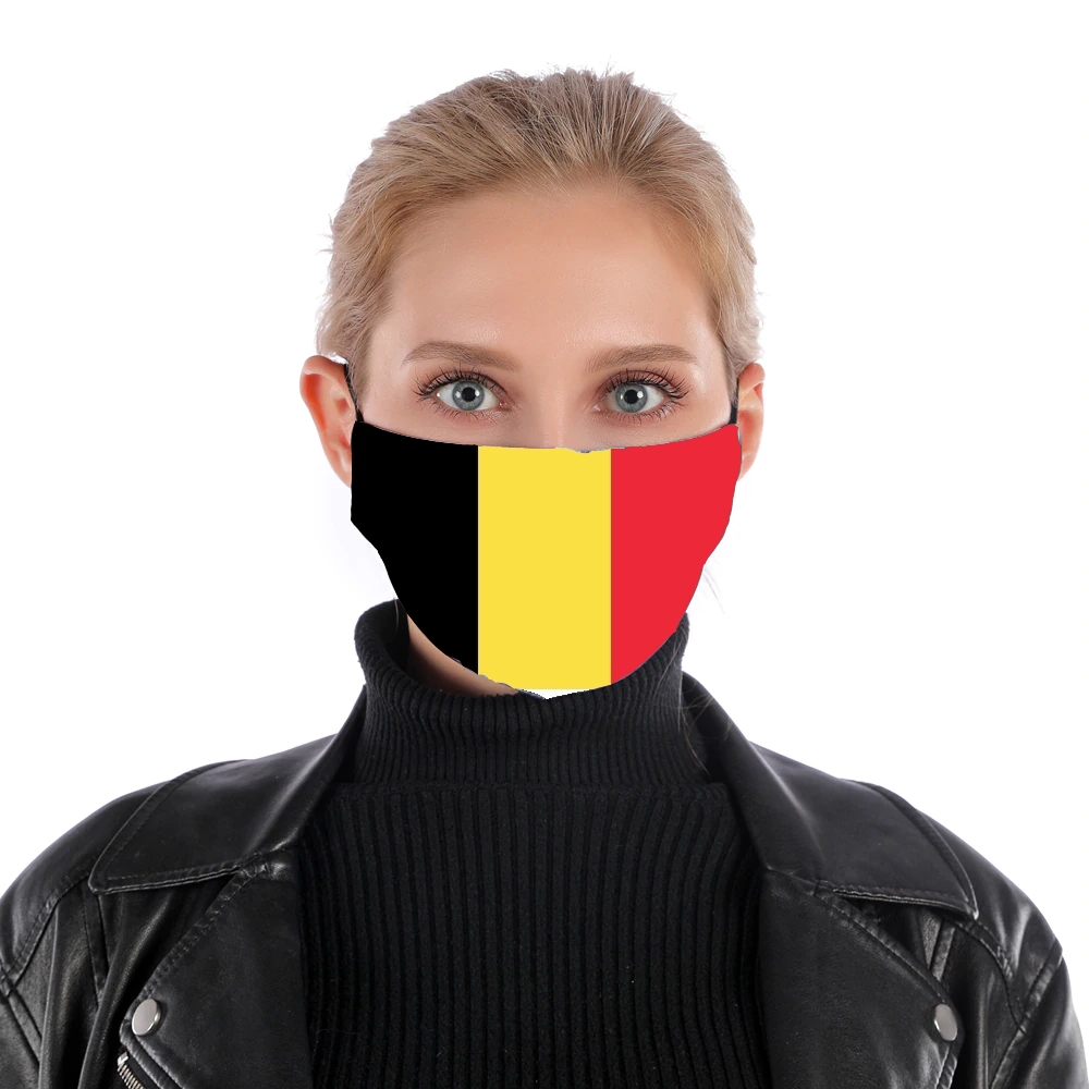 Masque Drapeau Belgique