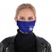 mask-tissu-protection-antivirus Maillot Girondins Bordeaux Football