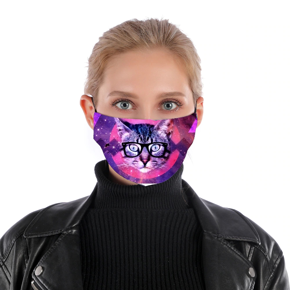 Masque Chat Hipster