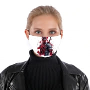 mask-tissu-protection-antivirus Deadpool Painting