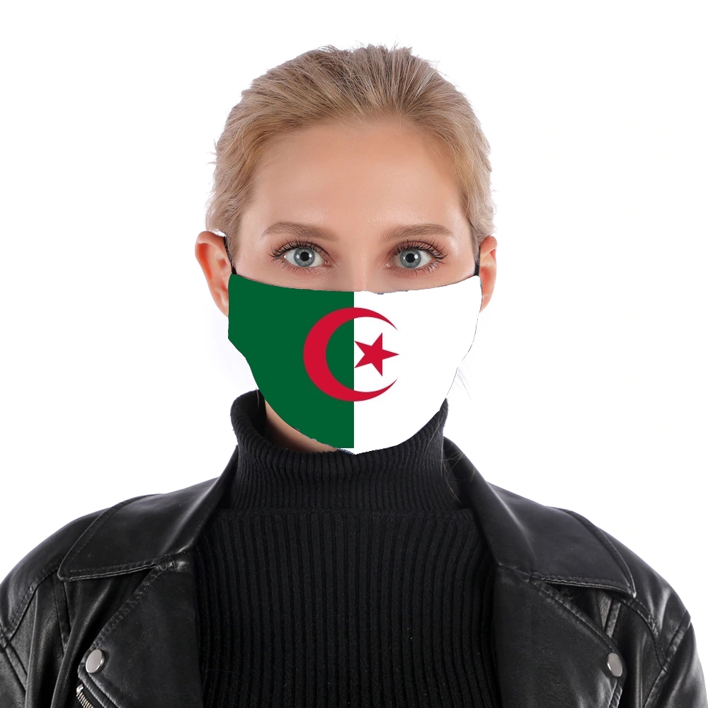Masque Drapeau Algerie