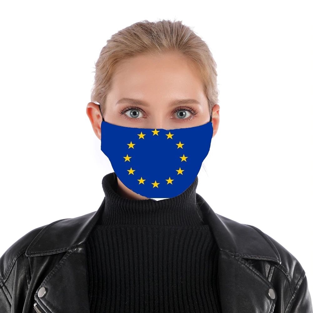 Masque Drapeau Europeen