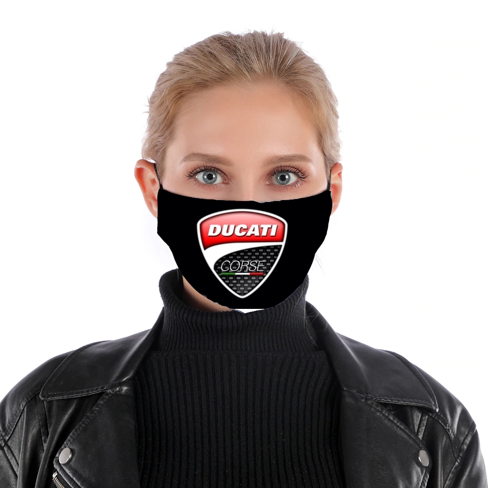 Masque alternatif en tissu barrière Ducati