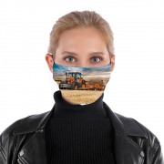 mask-tissu-protection-antivirus Farm tractor Kubota