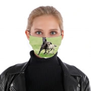 mask-tissu-protection-antivirus Chevaux poneys poulain