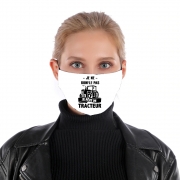 mask-tissu-protection-antivirus Je ne ronfle pas je reve de tracteur