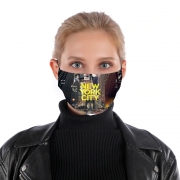 mask-tissu-protection-antivirus New York City II [yellow]