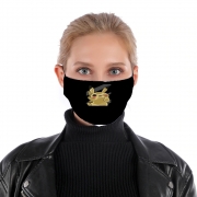 mask-tissu-protection-antivirus Pikachu Lockscreen