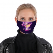 mask-tissu-protection-antivirus Retrowave party nightclub dj neon