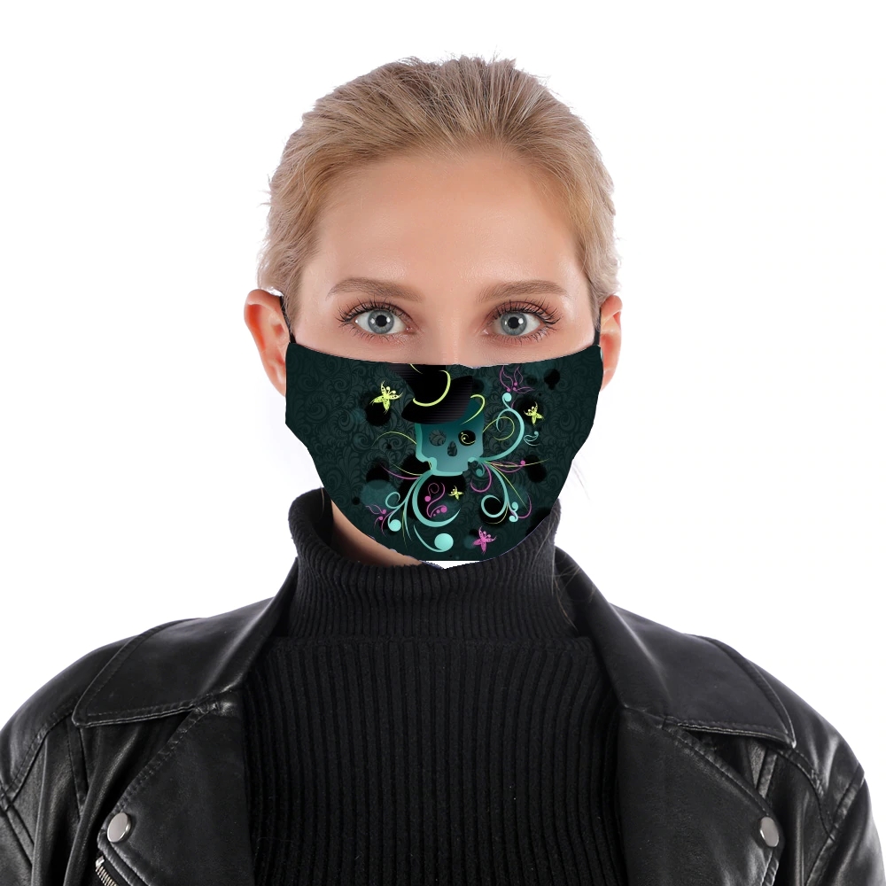 Masque Skull Pop Art Disco