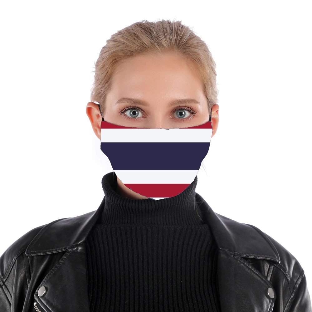 Masque Drapeau Thailand