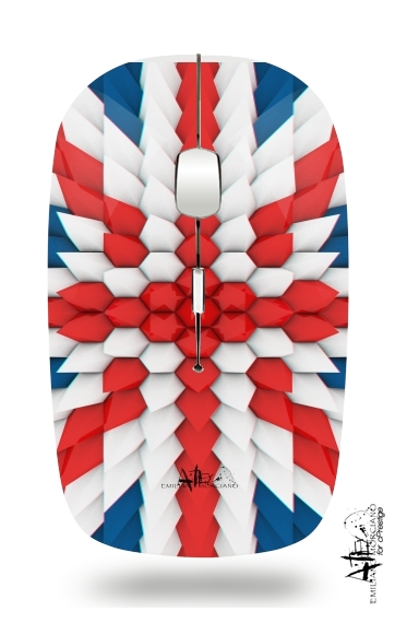 Souris 3D Poly Union Jack London flag