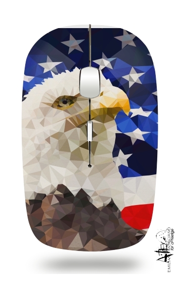Souris American Eagle and Flag