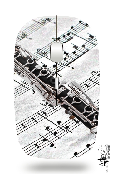 Souris Clarinette Musical Notes