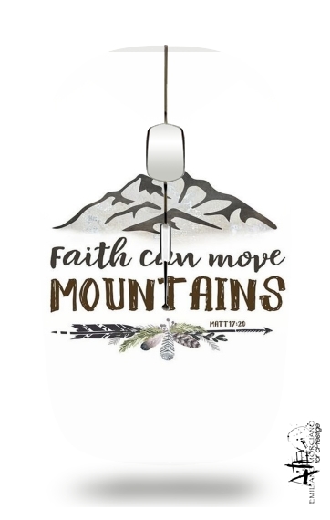Souris Catholique - Faith can move montains Matt 17v20 Bible