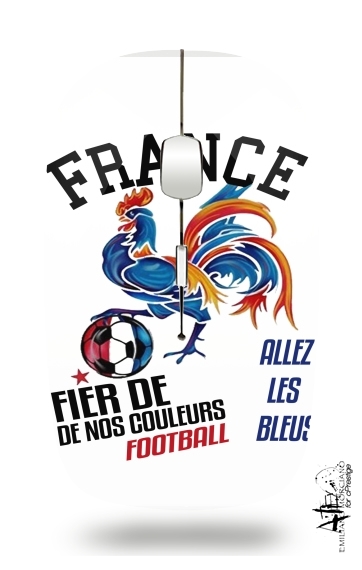 Souris France Football Coq Sportif Fier de nos couleurs Allez les bleus