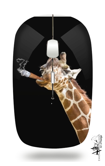 Souris Girafe smoking cigare
