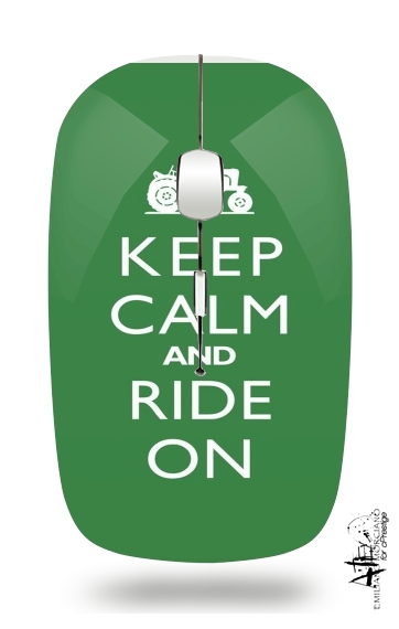 Souris Keep Calm And ride on Tractor
