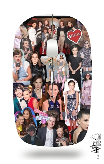Souris Millie Bobby Brown collage