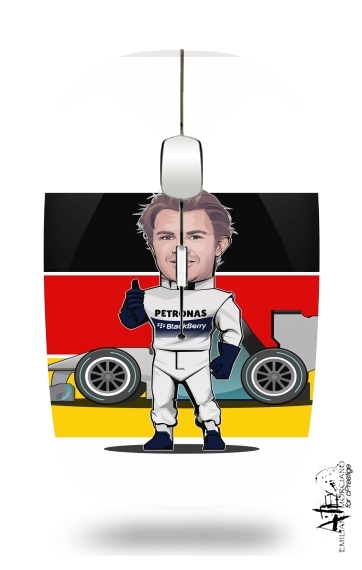 Souris MiniRacers: Nico Rosberg - Mercedes Formula One Team