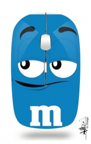 souris-optique M&m's Bleu