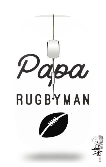 Souris Papa Rugbyman
