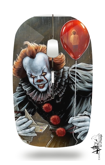 Souris Pennywise Ca Clown Red Ballon