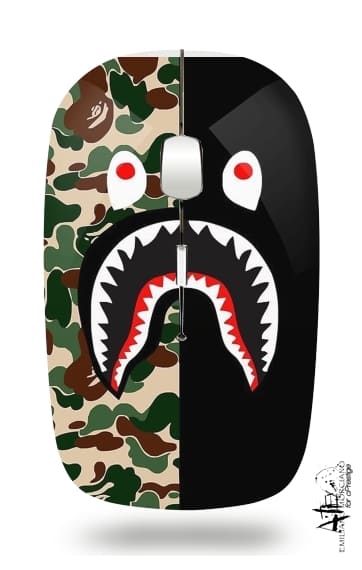 Souris Shark Bape Camo Military Bicolor