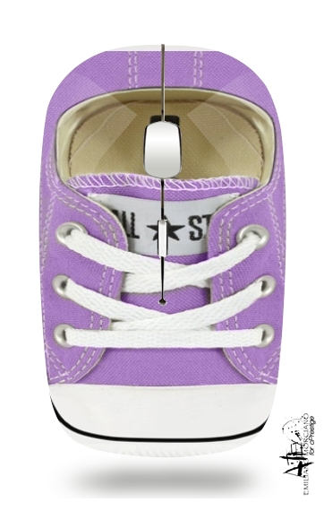 Souris Chaussure All Star Violet