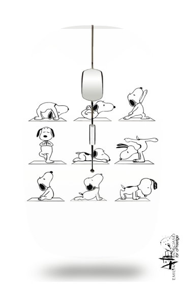 Souris Snoopy Yoga
