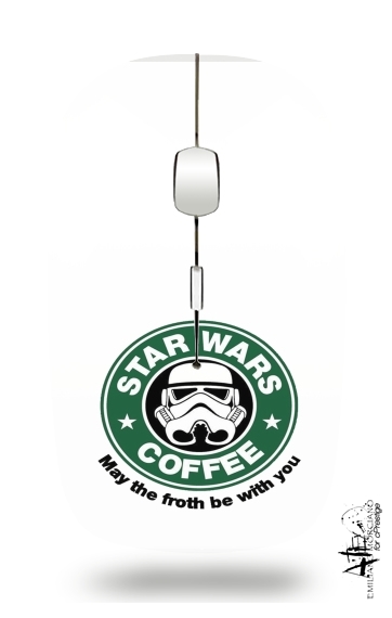 Souris Stormtrooper Coffee inspired by StarWars