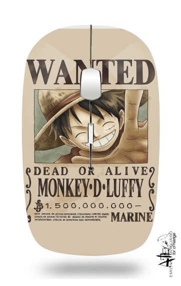 Souris Wanted Luffy Pirate