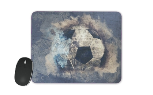 Tapis Abstract Blue Grunge Soccer
