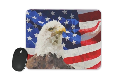 Tapis American Eagle and Flag