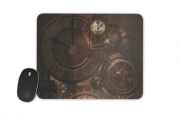 tapis-de-souris Brown steampunk clocks and gears