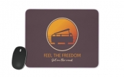 tapis-de-souris Feel The freedom on the road