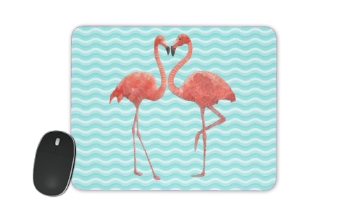 Tapis flamingo love
