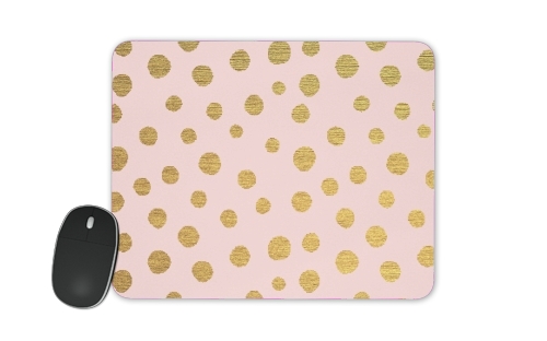 Tapis Golden Dots And Pink