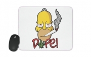 tapis-de-souris Homer Dope Weed Smoking Cannabis