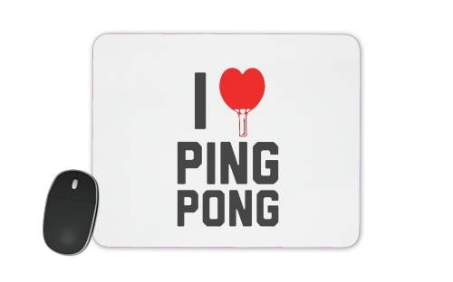Tapis I love Ping Pong