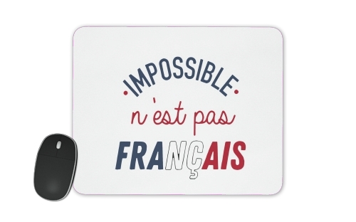 Tapis Impossible n'est pas Français