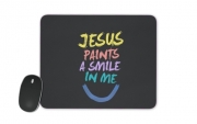 tapis-de-souris Jesus paints a smile in me Bible