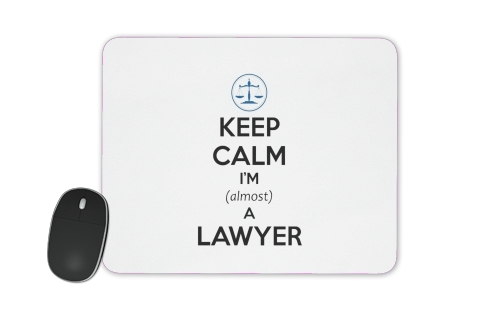 Tapis Keep calm i am almost a lawyer cadeau étudiant en droit